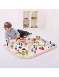 Rinkinys medinis  Traukinys...