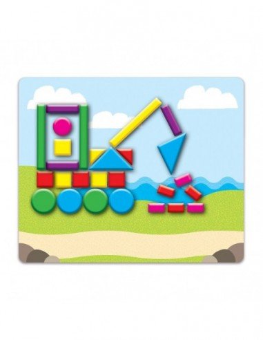 Mozaika magnetinė 40 geometrinių...