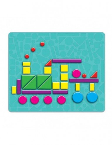 Mozaika magnetinė 40 geometrinių...