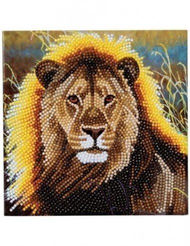 Rinkinys CRYSTAL ART Card Liūtas...