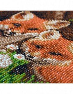 Rinkinys CRYSTAL ART Lapės... 2