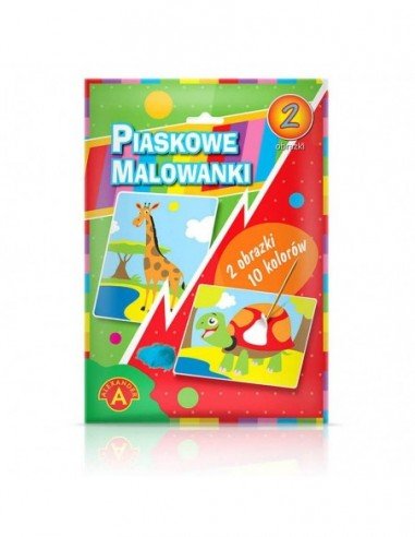 Spalvinimas smėliu Žirafa, Vežliukas,...