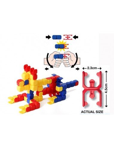 Konstruktorius iš plastiko Linkablox...