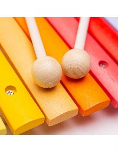 Ksilofonas medinis 34cm, 3m.+