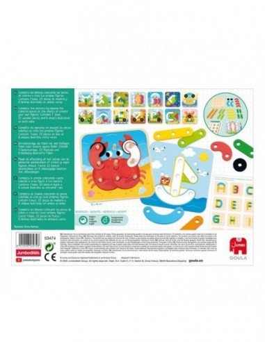 Medinis žaislas rūšiavimui Spalvos ir...