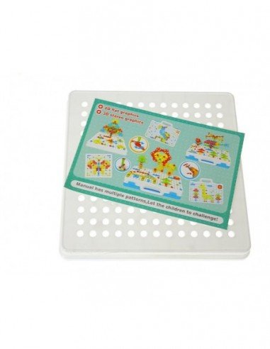 Dėlionė su varžtais ir gręžtuvu...