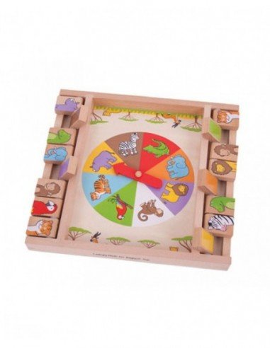 Žaidimas medinis ANIMAL SHUT THE BOX