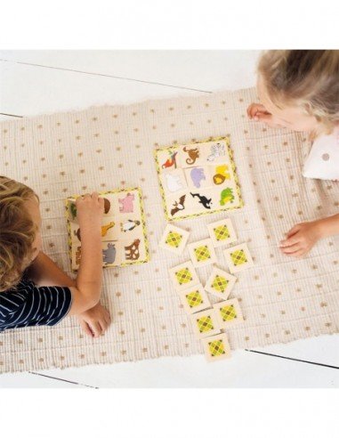 Žaidimas medinis LOTTO, 3m.+