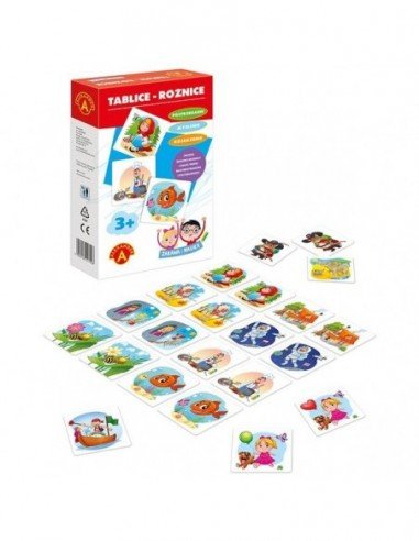 Žaidimas Skirtumai, 3m.+, 25x16x5cm