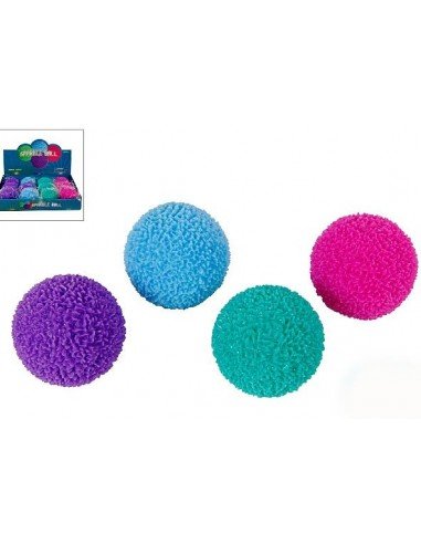 Kamuoliukas POMPOM 6cm, su šviesa