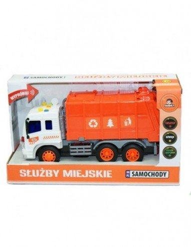 Mašina šiukšliavežė 30cm, su šviesa...