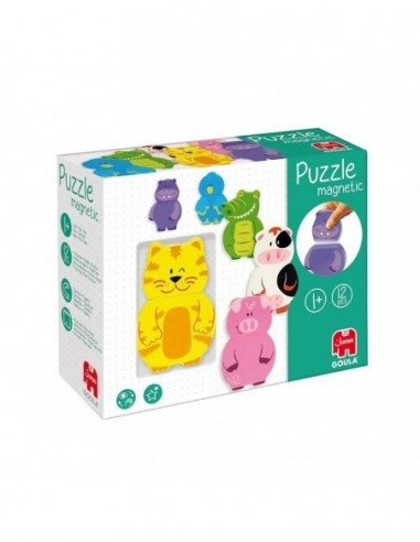 Magnetiniai mediniai gyvūnėliai iš 2...