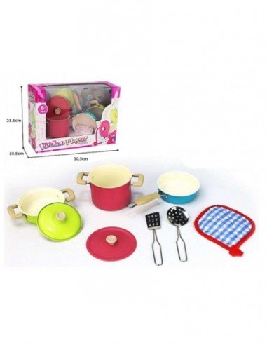 Indeliai metaliniai 8 det.