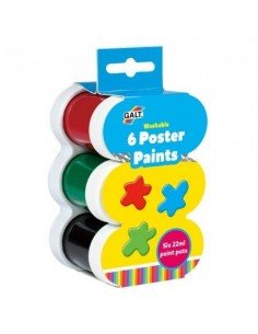 Guašas 6 sp., 22 ml., Galt