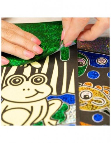 Rinkinys FABULOUS FOIL, 6m+, Galt