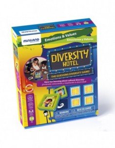 Edukacinis rinkinys DIVERSITY HOTEL, 3 žaidimai,1 žaidimo...
