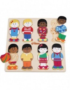 Dėlionė medinė Draugystė 24...