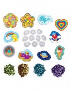 Rinkinys 3D lipdukai, 6m.+,...