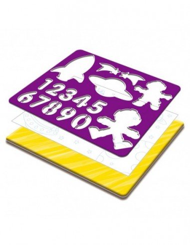 Rinkinys magnetinių trafaretų, 4vnt....