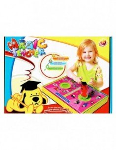 Žaidimas edukacinis 8 tematikos: Spalvos, Formos, Kas kur...