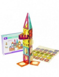 Magnetinis konstruktorius 32 det.,magnetinių detalių 22...