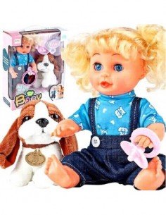 Lėlė 30cm BABY su garsais...