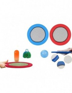 Lauko žaidimas 3 in 1, skraidantis diskas-raketė, 30cm +... 2