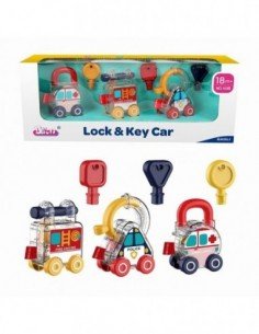 Manipuliacinis žaislas su raktais, Gelbėjimo mašinos, 18... 2