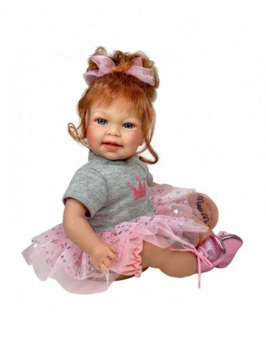 Lėlė SUSI 40cm, rudaplaukė su šukom