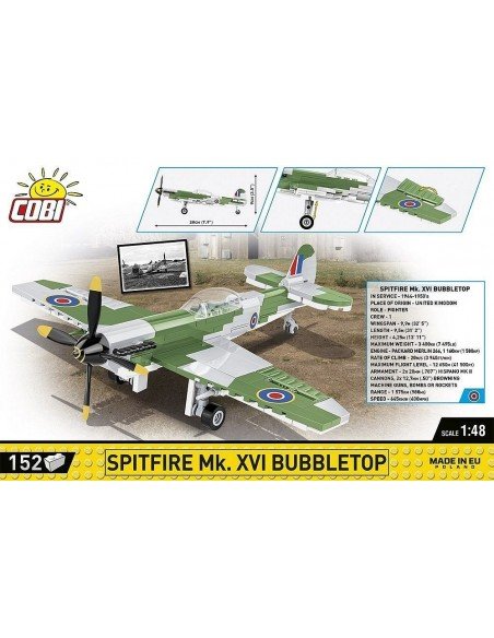 Kontruktorius 152 det., SPITFIRE MKXVI BUBBLETOP