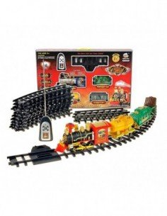 Traukinys su bėgiais, su...