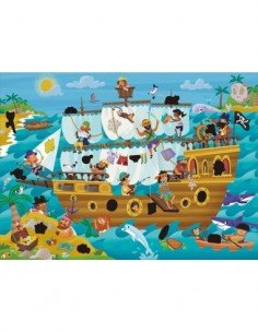 Dėlionė MAGIC PIRATE SHIP , su termo efektu 50 det., Galt 2