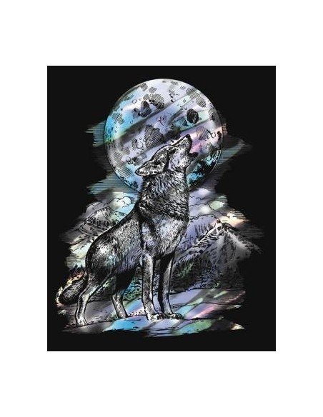 Rinkinys ARTFOIL HOLOGRAPHIC vilkas WOLF