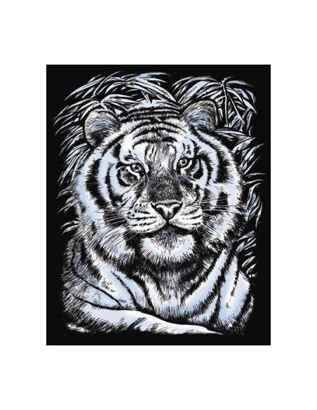 Rinkinys ARTFOIL SILVER tigras TIGER