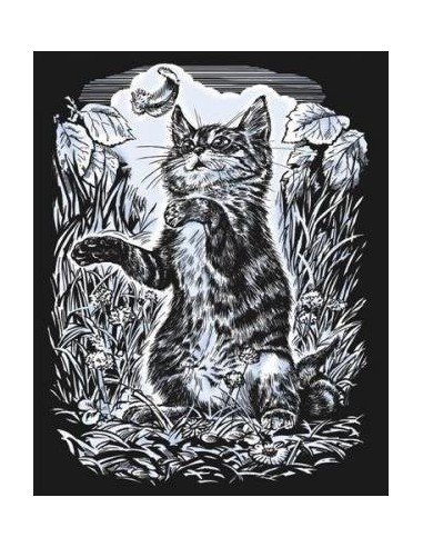 Rinkinys ARTFOIL SILVER kačiukas KITTEN