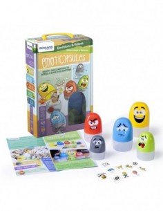 Edukacinis rinkinys EMOTICAPSULES, 5 emocijų kapsulės, 10...