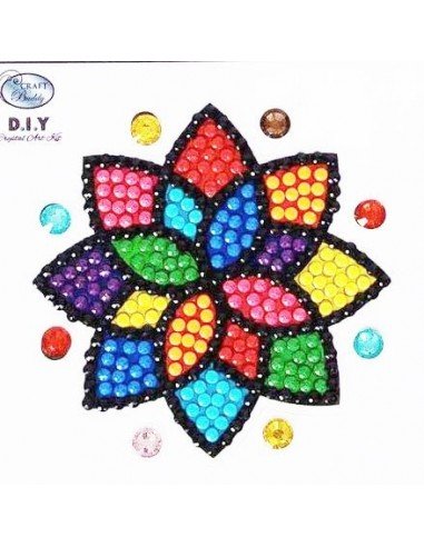 Rinkinys CRYSTAL ART Mandala Motif Kit , 8m.+,...