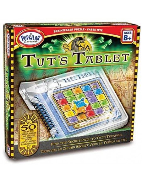 Žaidimas-galvosukis Tut's Tablet, 50 užduotėlių nuo paprastų iki sudetingų,  8m.+