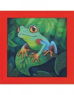 Rinkinys CRYSTAL ART Varlė, 6m.+ su rėmeliu 20x20cm