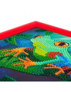 Rinkinys CRYSTAL ART Varlė, 6m.+ su rėmeliu 20x20cm 2