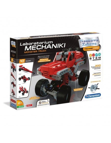Jaunojo mokslininko rinkinys Mechanikos laboratorija Visureigiai, 200 det., (LT,PL.), 8m.+, 40x28x6cm