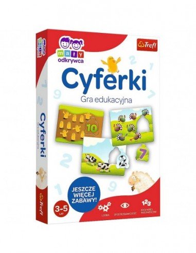 Žaidimas SKAIČIAI/ Mažasis atradėjas, 3m.+