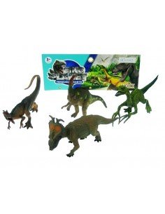Rinkinys dinozaurai 14-18cm, 4vnt.