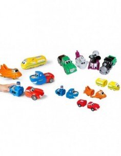 Magnetinis konstruktorius Mix or Match Vehicles Jr.1+2,... 2