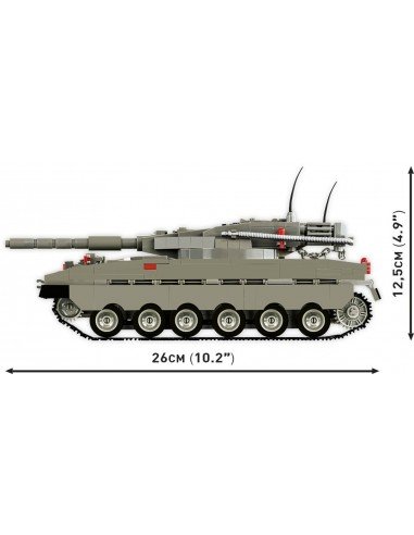 Konstruktorius 825 det., MERKAVA MK.VII