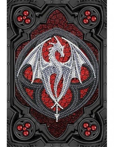 Rinkinys CRYSTAL ART Dienoraštis Slibinas,...
