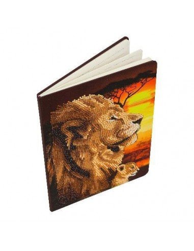 Rinkinys CRYSTAL ART Dienoraštis Lions , 8m.+,...