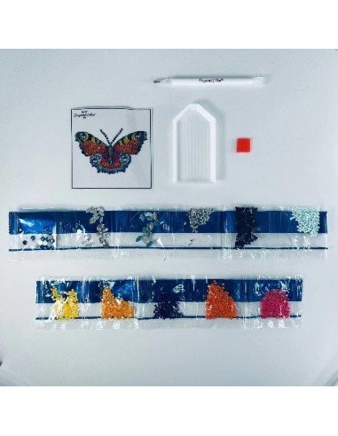 Rinkinys CRYSTAL ART Drugelis, Sticker Kit ,...