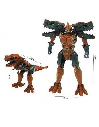 Transformeris Robotas Dinozauras16cm, 3 spalvos