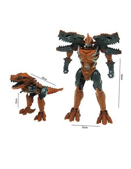 Transformeris Robotas Dinozauras16cm, 3 spalvos